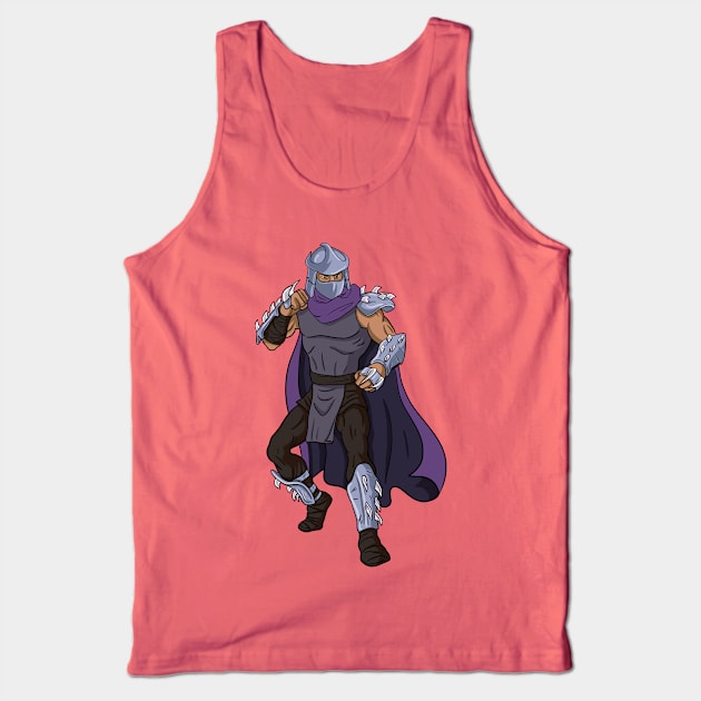 Shredder Pose Tank Top by tabslabred